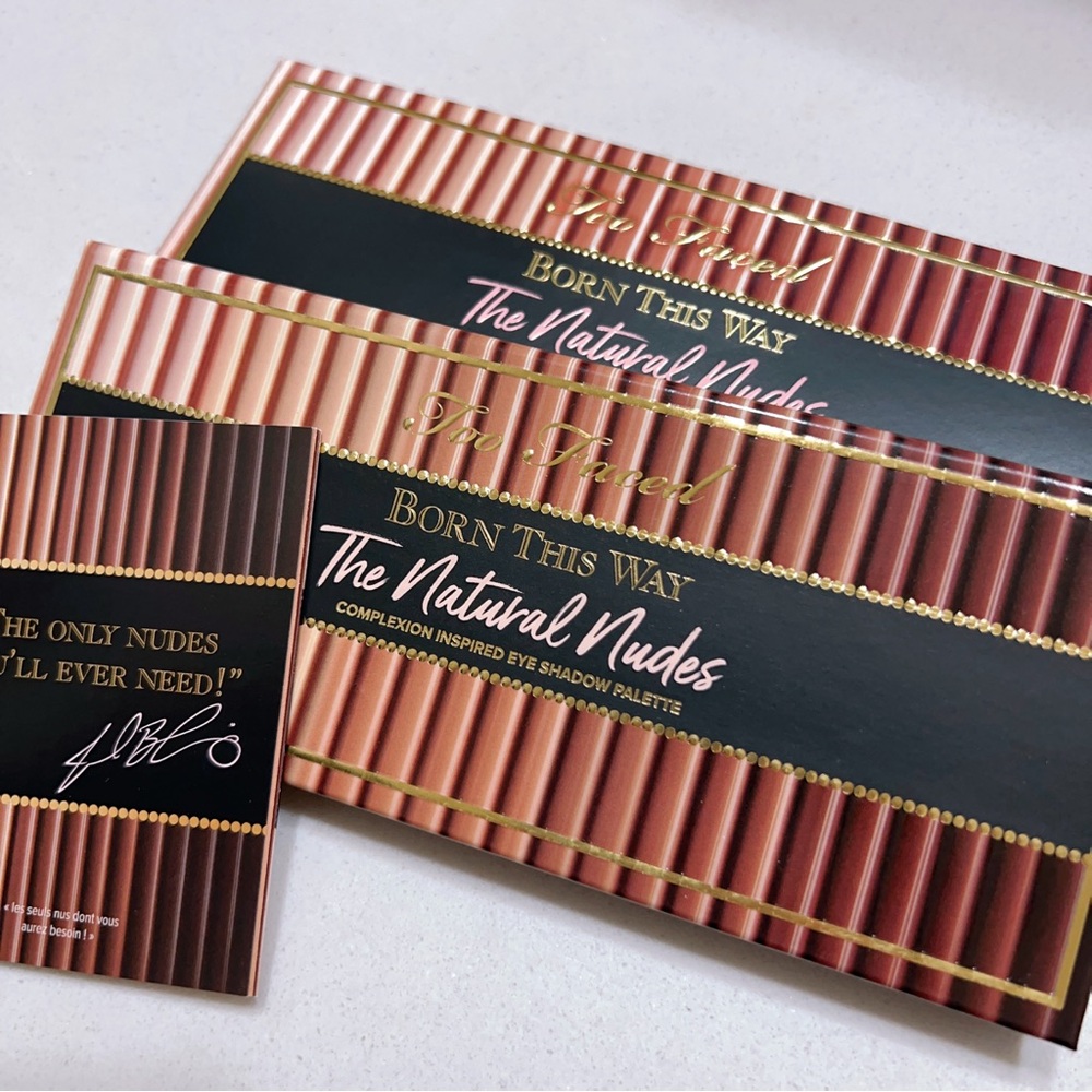 NWT Too Faced Born This Way, The Natural Nudes Palette